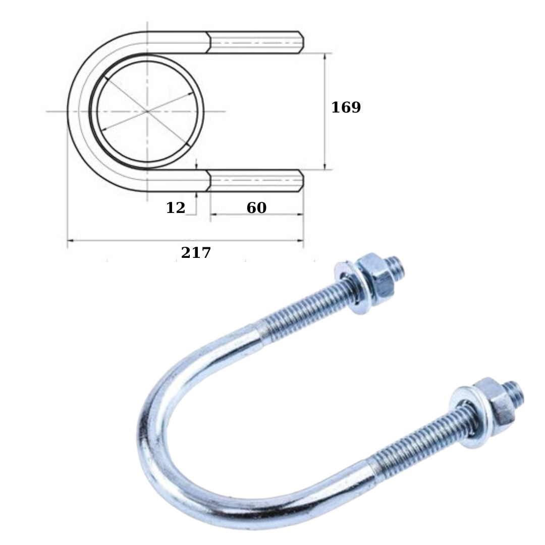 UBOLT M12X169